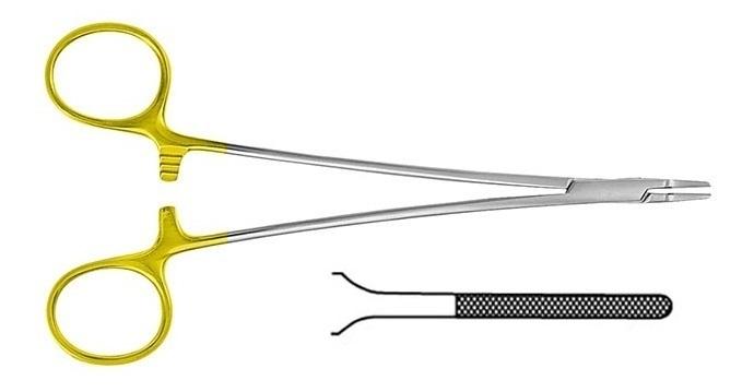 TC MICRO RYDER Голкотримач; прямий; із зубчиками; 23,0см. Tontarra Medizintechnik GmbH